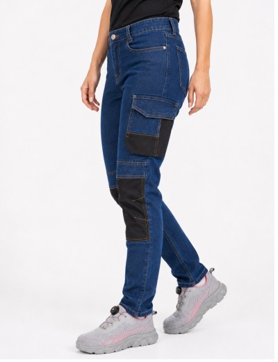 Spodnie robocze damskie jeans L777