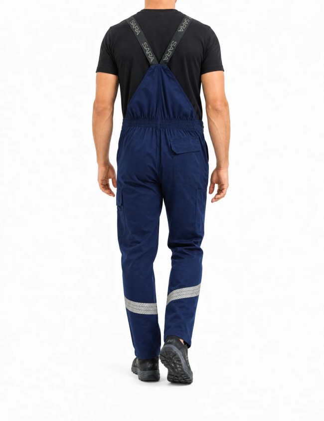 Spodnie robocze ogrodniczki Sara Workwear PIORUN FLEX