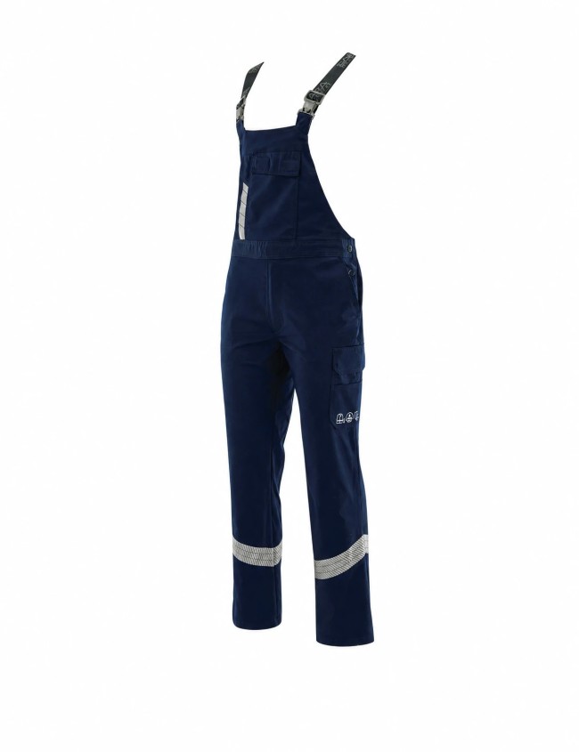 Spodnie robocze ogrodniczki Sara Workwear PIORUN FLEX