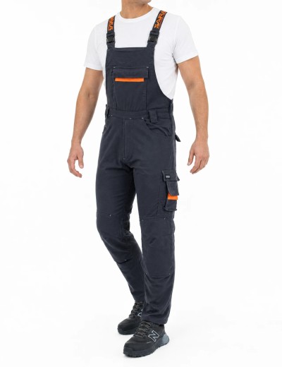 Spodnie robocze ogrodniczki Sara Workwear ACTIFLEX