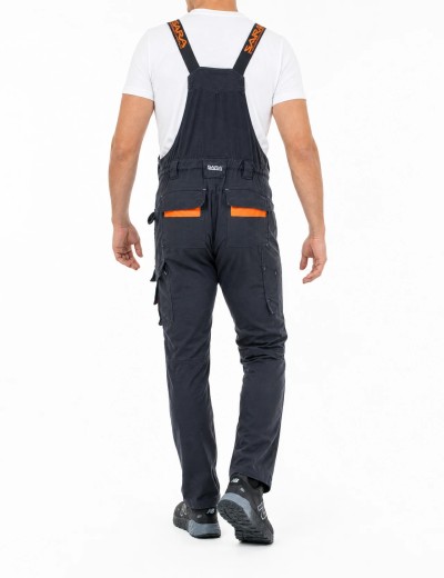 Spodnie robocze ogrodniczki Sara Workwear ACTIFLEX