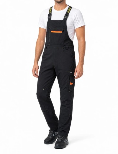 Spodnie robocze ogrodniczki Sara Workwear ACTIFLEX