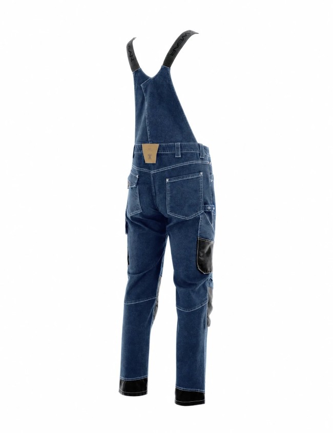 Spodnie robocze ogrodniczki Sara Workwear RODEO JEANS