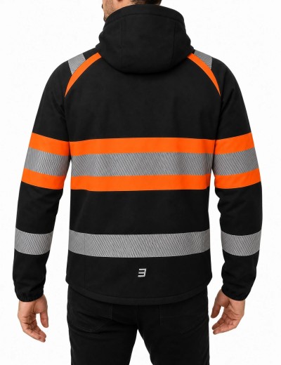 Bluza softshell odblaskowa Bosafety Topek C1