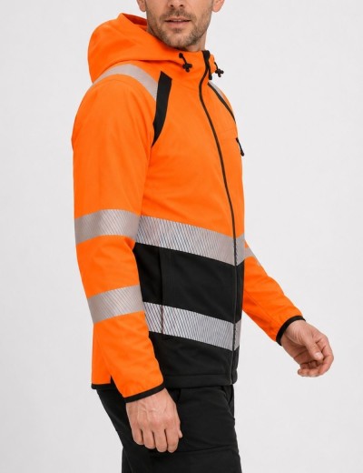 Kurtka softshell odblaskowa Bosafety Topek C2