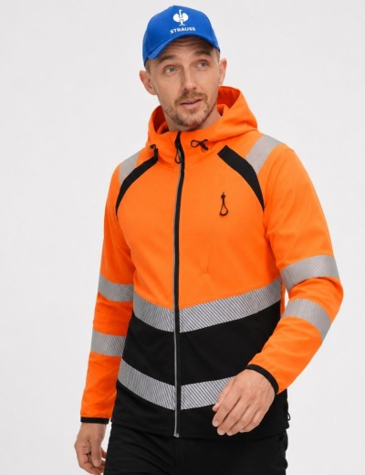 Kurtka softshell odblaskowa Bosafety Topek C2