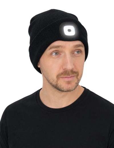 Czapka zimowa z latarką Urgent