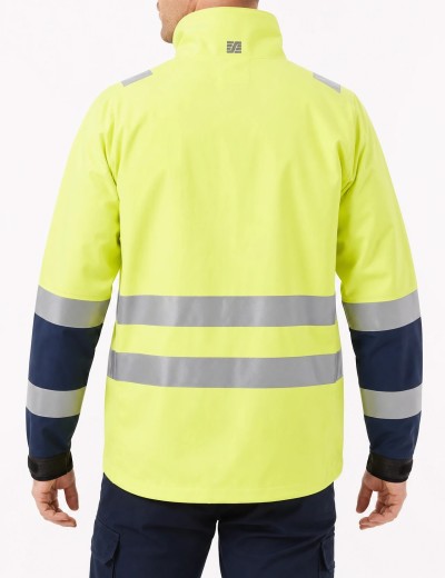 Kurtka softshell męska odblaskowa Snickers 1539