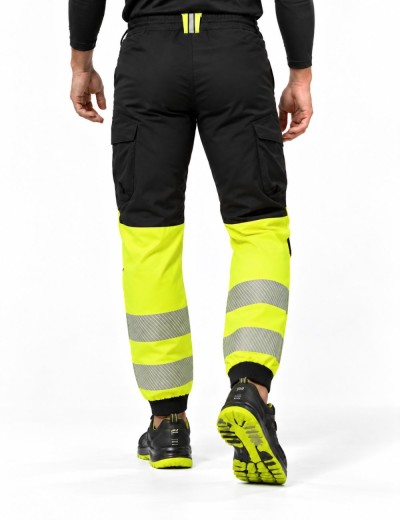 Spodnie elastyczne odblaskowe Bosafety Comfort