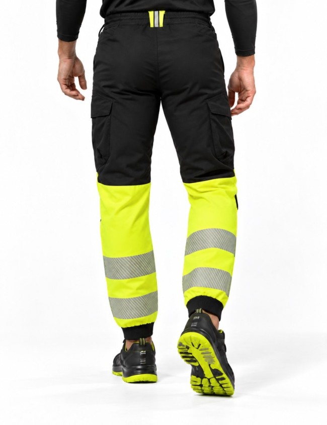 Spodnie elastyczne odblaskowe Bosafety Comfort
