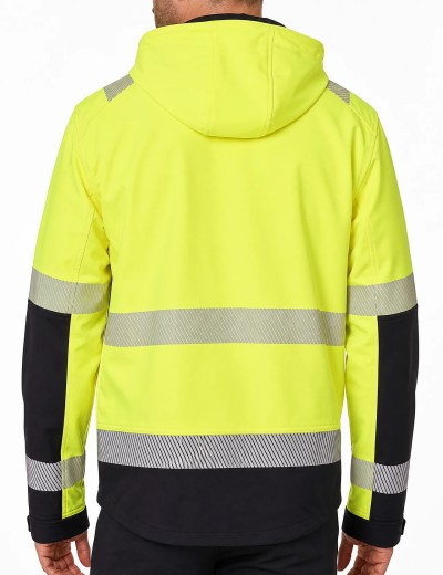 Kurtka softshell odblaskowa Bosafety Valencia C2