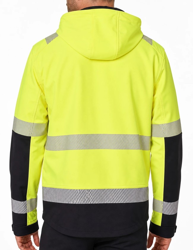 Kurtka softshell odblaskowa Bosafety Valencia C2