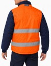Kurtka robocza odblaskowa z odpinanymi rękawami Sir Safety