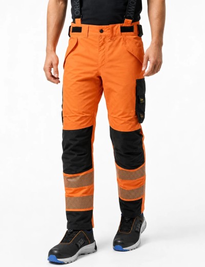 Spodnie robocze odblaskowe Snickers 6632