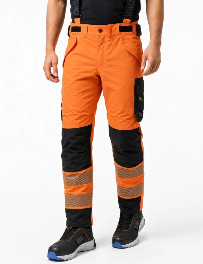 Spodnie robocze odblaskowe Snickers 6632