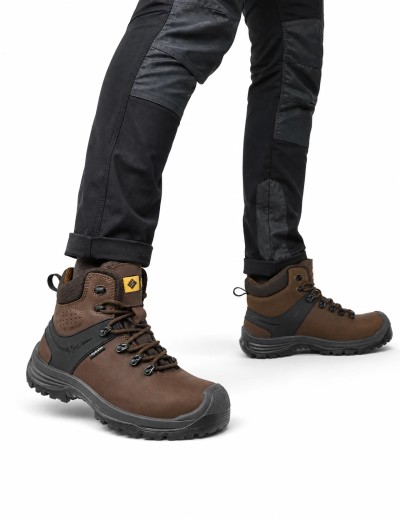 Buty robocze Toworkfor Hiker Brown S3