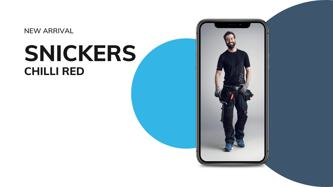 Spodnie robocze Snickers 6241 w kolorze czerwonym już dostępne!