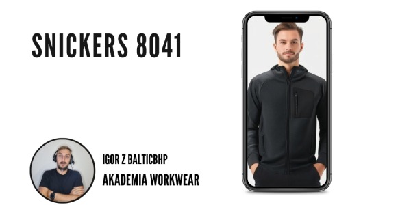 Nowa bluza Snickers Workwear 8041 nowe kolory i odświeżony design